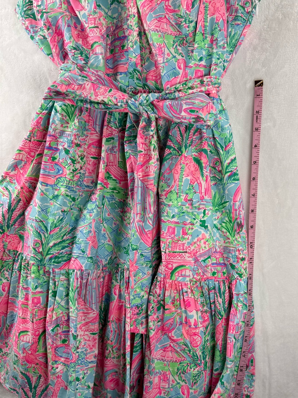 Lilly Pulitzer Trisha Stretch Shirtdress Spotted on Worth Size 10 NWT - Picture 7 of 9
